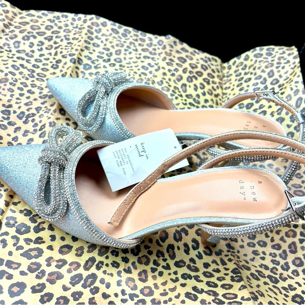 NEW Rhinestone Heels - Picture 9 of 9